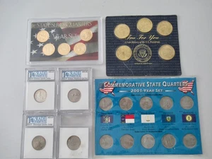 Commemorative7 Piece State Quarter Lot - Picture 1 of 10
