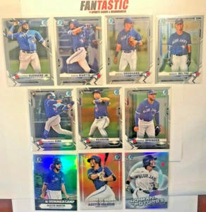 2021 Bowman Chrome TORONTO BLUE JAYS Card YOU PICK Prospects, RC,  Inserts etc - Picture 1 of 1
