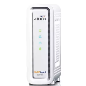 Arris SB6190 SURFboard Gigabit Cable Modem DOCSIS 3.0 Comcast Cox White OEM - Picture 1 of 14