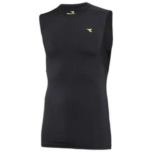 Diadora | Mens Compression Muscle Tank (Black) - Picture 1 of 3