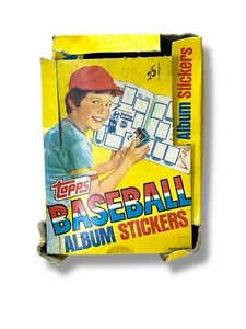 1981 Topps Baseball Album Stickers 100 Ct. Box - Picture 1 of 4