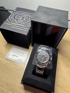 Nivada Grenchen Chronomaster Aviator Sea Diver On Bracelet - Picture 1 of 10