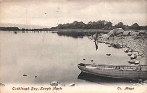 Cushlough Bay Lough Mask Mayo Ireland Postcard 1906 - Foto 1 di 2