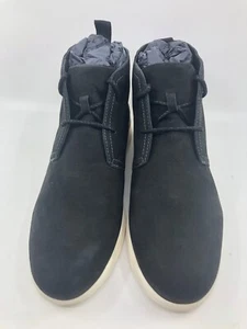 Reserved Footwear New York Men Baryon Casual Boot Leather Black RF196 US size 13 - Picture 1 of 15