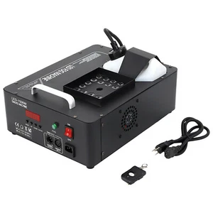 Nebbia DJ palco verticale 1500 W macchina fumo RGB upspray nebulizzatore e telecomando wireless - Foto 1 di 9