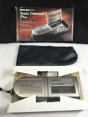 Vintage Sharper Image Travel Companion Plus Security Alarm Flashlight Clock - Image 1 of 4
