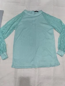 MIHOLL Woman's Longsleeve Waffle top Open Sleeves SZ M - Picture 1 of 6