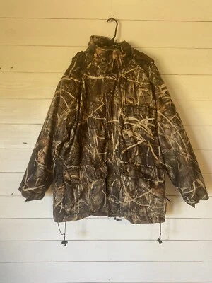 Abrigo extraíble Whitewater Ducks ilimitado camuflaje caza 2 en 1 para hombre L grande DU Foto 1 de 4