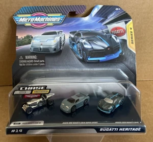 Hasbro Micro Machines #14 Series 4 Bugatti Heritage 2020 Starter Pack *NEU* - Bild 1 von 5