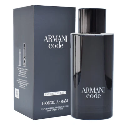 Giorgio Armani Code Homme Refillable Eau de Toilette 125 ml Herren Duft EDT - Bild 1 von 3