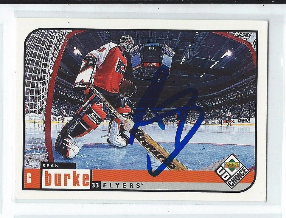 肖恩·伯克签名 1998/99 UD 选择卡 #147 — 第 1/1 张图片