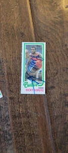 1980-81 TOPPS SIGNED CARD RICKY SOBERS BULLS SUNS BULLETS SUPERSONICS PACERS 49 - Picture 1 of 1