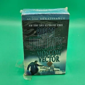 Robert Ludlum's the Moscow Vector Cassette Audiobook Sealed OLD STOCK Unopened - Picture 1 of 5