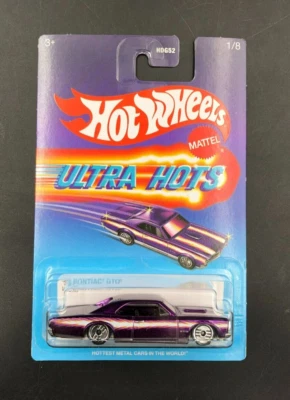 Hot Wheels 2024 Ultra Hots #1/8 '66 Pontiac GTO Die Cast Car - NEW - Image 1 of 4