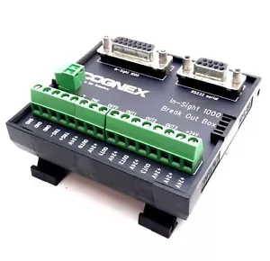 Cognex 800-5743-1 In-Site 1000 Break Out Box, RS232 Serial, D-Sub 15, 24V - Picture 1 of 5