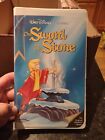  Walt Disney's Classic The Sword and the Stone VHS Black Diamond Edition