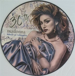 Madonna Picture Disc Like a Virgin Anniversary! rare! only 300 made! numberED! - Picture 1 of 7