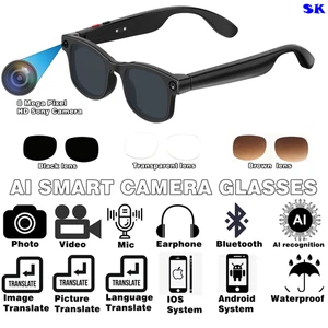AI smart glasses long battery life for Outdoor Sports - Picture 1 of 24