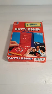Travel Battleship MB Games Vintage travel Board Game from 1994 Complete - Image 1 of 4
