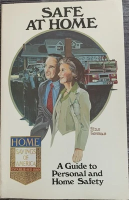 RARE! 1st Safe At Home A Guide To Personal & Home Safety Betsy Myers 1978 GOOD!! - Image 1 of 4