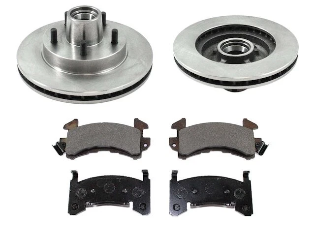 Kit de pastillas de freno delanteras y rotor para GMC Sonoma 1991-1995 1992 1993 1994 KM746FK Foto 1 de 1