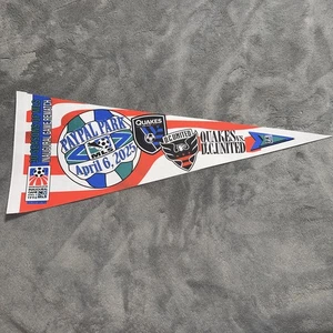 MLS San Jose Earthquakes Pennant 30" Quakes vs D.C. United Inaugural Game 2025 - Picture 1 of 7