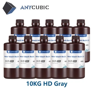 10KG ANYCUBIC Water Washable Resin 2.0 Résine Lavable à l'eau pour Imprimante 3D - Zdjęcie 1 z 10