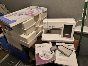 PFAFF Creative 2170 Embroidery Sewing Machine w/Pedal, Attch, Hoops, Mauals Etc - Picture 1 of 24