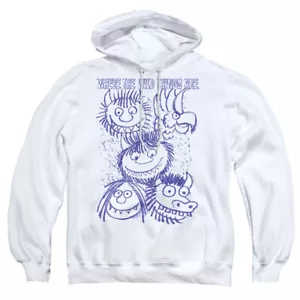 Where The Wild Things Are "Sketch" Pullover Hoodie, Sweatshirt, Long Sleeve Tee - Picture 1 of 9