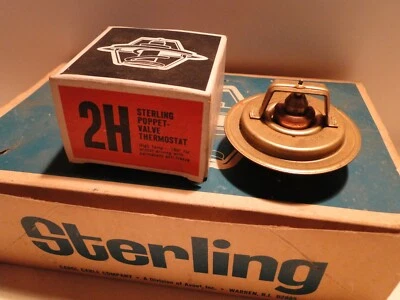 Ford Mopar IHC Estuche Cummins Coche Camión Tractor Esterlina 2H 180 Termostato de Latón Foto 1 de 4