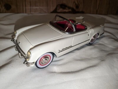 Vintage Anos 50 Fifties Co. Corvette Conversível Branco Feito no Japão Unidade de Fricção - Imagem 1 de 4