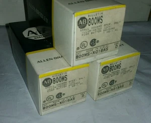 LOT OF 3 Allen Bradley PushButton Unit 800MS-X016AS - Imagen 1 de 2