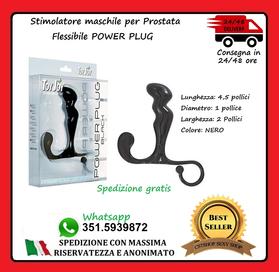 IL MIGLIOR MASSAGGIO PROSTATICO STIMOLATORE PROSTATA DILDO IL TOP DEI DILDO  - Immagine 1 di 1