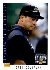 2019 Charleston RiverDogs Grandstand #6 Greg Colbrunn Coach Mount Pleasant SC