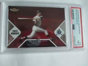 2006 Topps Finest Moments Mickey Mantle (8/850) Karte PSA 9 MINT - Bild 1 von 1