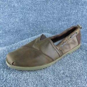 Bobs by Skechers flache Damenschuhe Größe 11 mittelbraun Textil Kordelzug - Bild 1 von 10