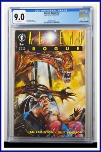 Aliens Rogue #3 CGC Graded 9.0 Dark Horse June 1993 White Pages Comic Book. - Picture 1 of 2