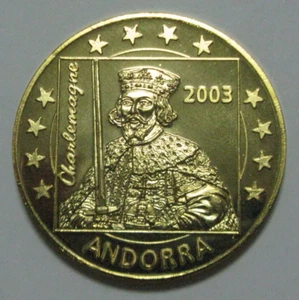 ZALDI2010 - ANDORRA , 5 EURO 2003 - Picture 1 of 2