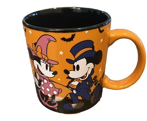 Taza Disney Feliz Halloween Mickey y Minnie Mouse Naranja Negra 20 OZ - Imagen 1 de 6