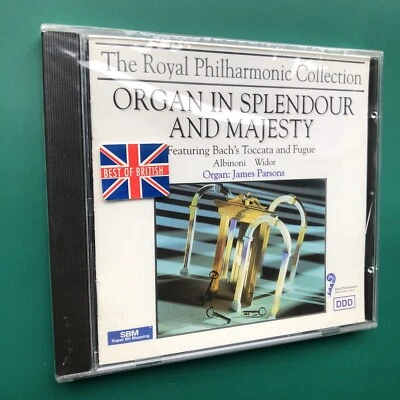 James Parsons ORGAN IN SPLENDOUR & MAJESTY Classical CD Oundle School Chapel NEW - Image 1 of 4