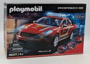 PLAYMOBIL 70277 Porsche Macan S Feuerwehr Feuerwehrauto Auto Feuerwehrmann NEU - Picture 1 of 11