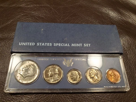 1966 United States Special Mint Set, 1969 Proof Set, 1968 D Proof Set Cover