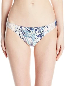 Roxy Womens Swimwear Ivory Sea Lovers Surfer Crochet Bikini Bottom Size L NWT - Picture 1 of 2