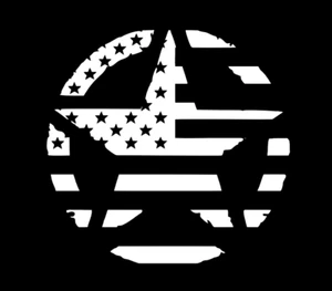 Army Star Flag DieCut Vinyl Window Decal Sticker Car Truck - Picture 1 of 1