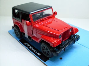 Jeep Wrangler rot NewRay Auto Modell 1:32 - Picture 1 of 8