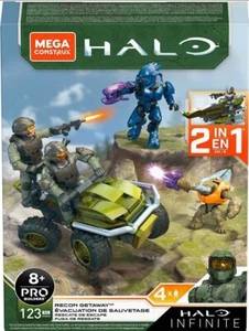 Mega Construx Halo Infinite RECON GETAWAY 2-in-1-Set + Serie 15 DECIMUS-Figur - Bild 1 von 9