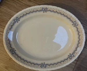 Vintage Early 1900’s New Hall, Hanley 'Melody' Pattern, Small Oval Serving Plate - Picture 1 of 10