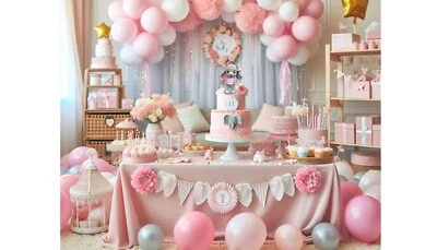 Cake Topper Figurine Elephant Baby with Lilac Flower /Collectible/ Baby Shower - Image 1 of 4