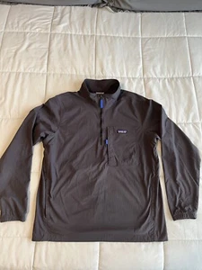 Patagonia Outdoor Everyday Marsupial Pullover -Mens Medium, Color Ink Black NWOT - Picture 1 of 7