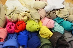 Soft Linen Fabric by the Yard | Rayon Linen fabric Blend by the Yard | 52" | - Picture 1 of 29